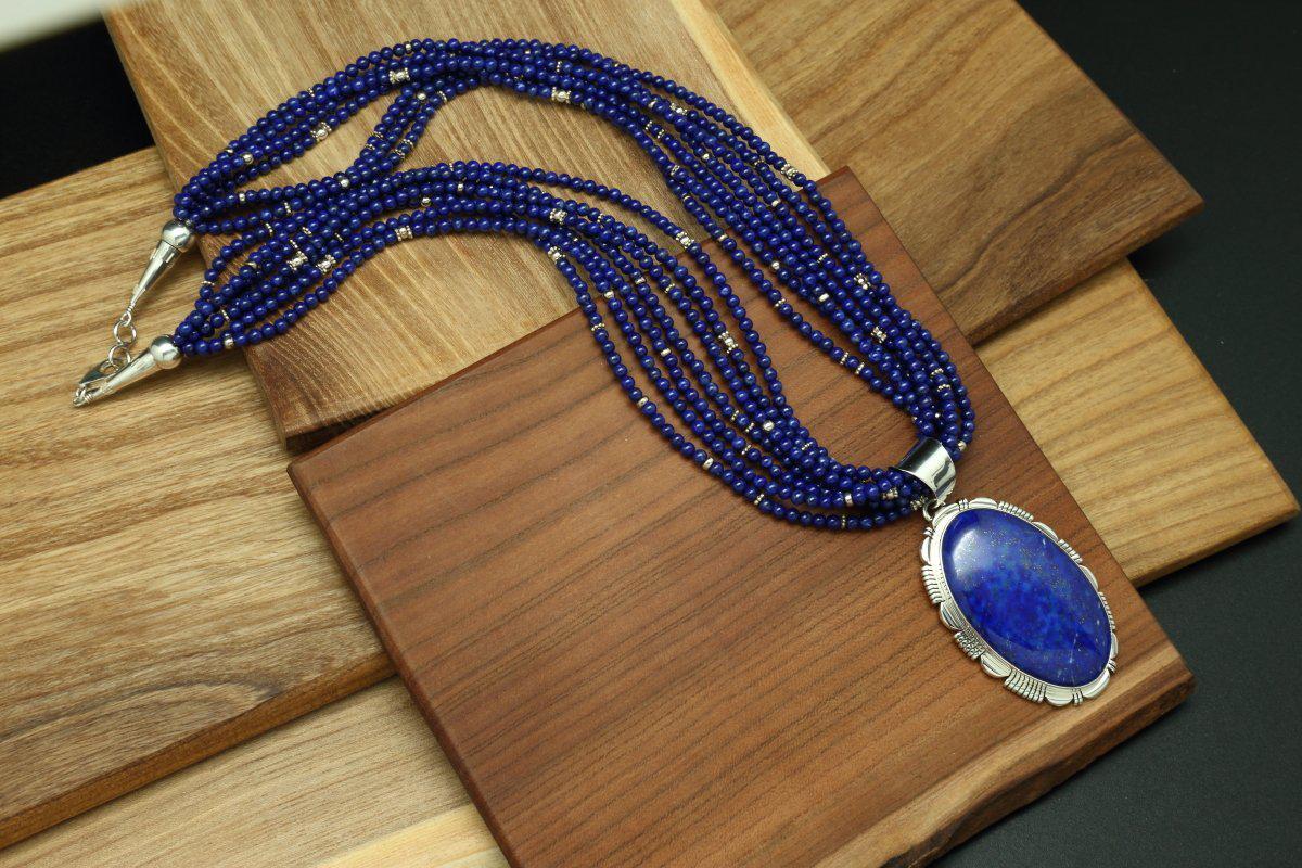 lapis beads