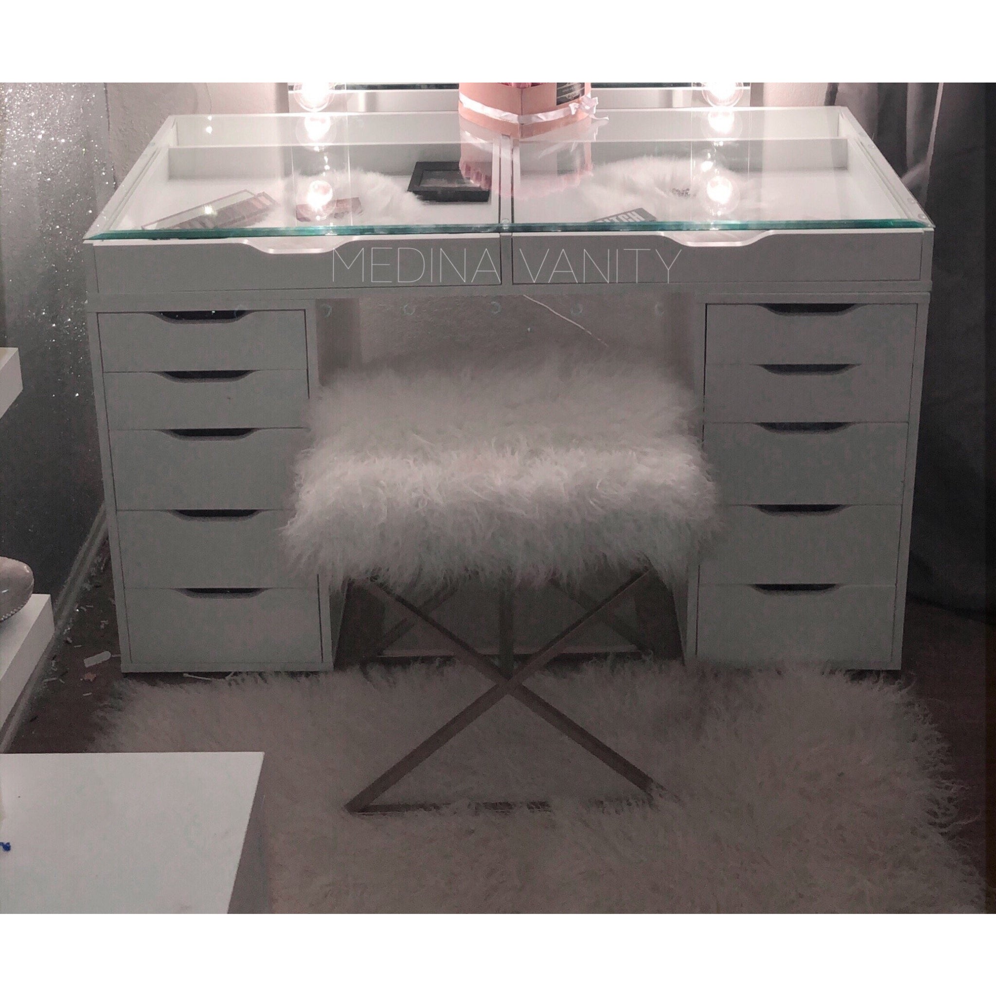 Zara Vanity Table 2 Dressers Medina Vanity