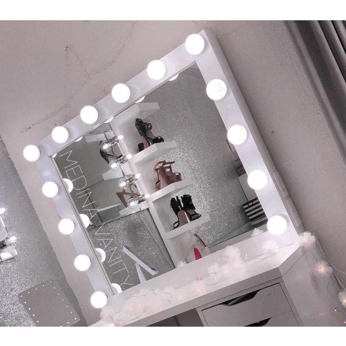Hollywood DreamÂ® XL Vanity Mirror - Medina Vanity