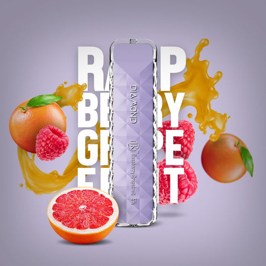 Air Bar Diamond - Raspberry Grapefruit Image 1