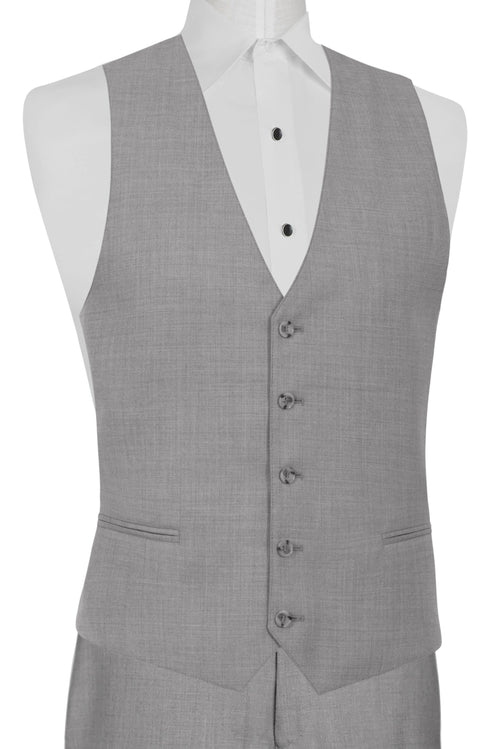 ULTRA SLIM HEATHER GREY CLAYTON SUIT - Top Tier Tux