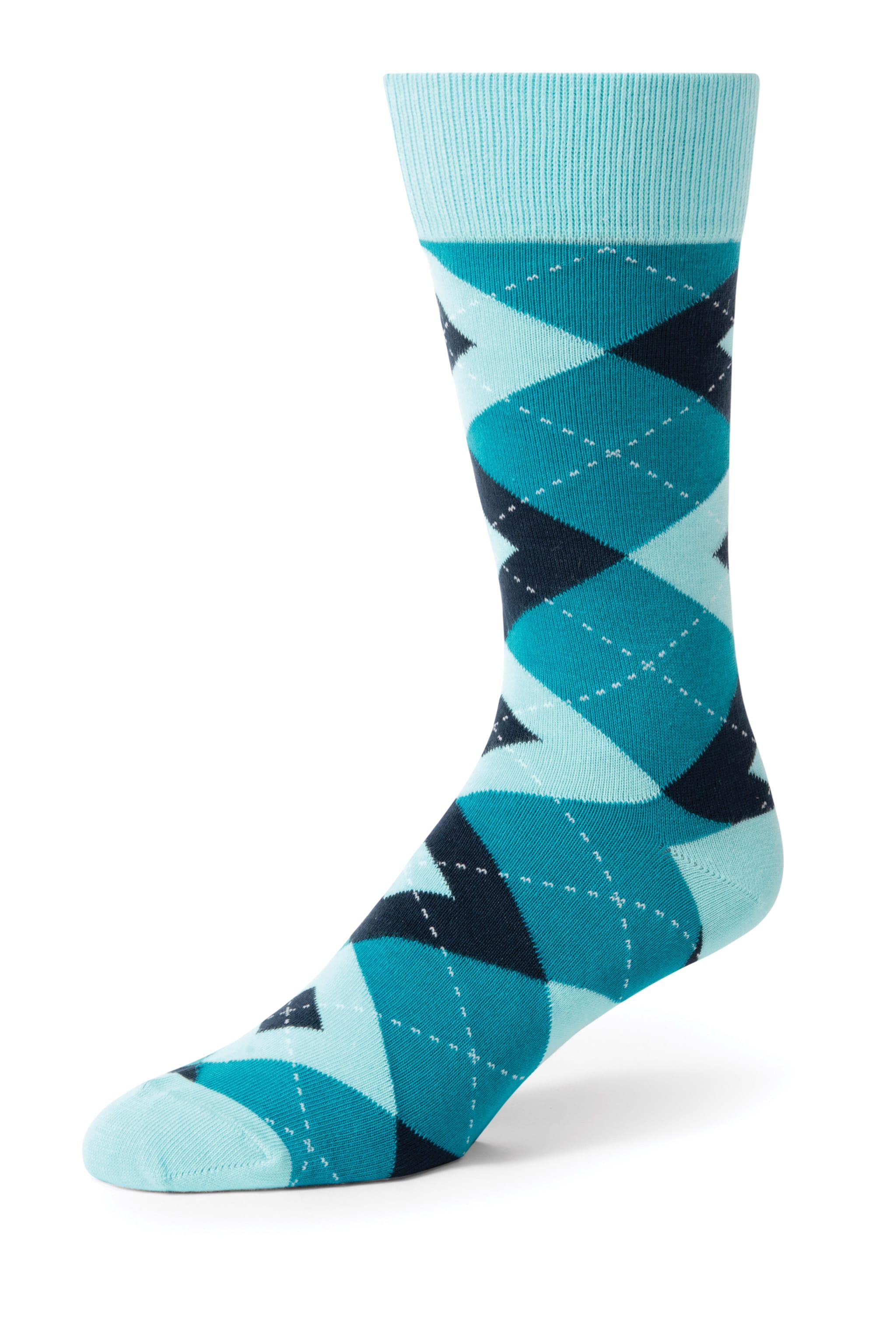 Navy Argyle Men's Dress Socks Jim's Formal Wear Shop