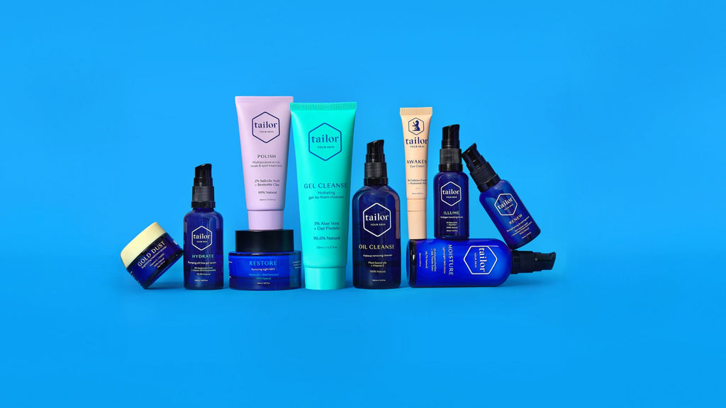 Full Tailor Skincare range