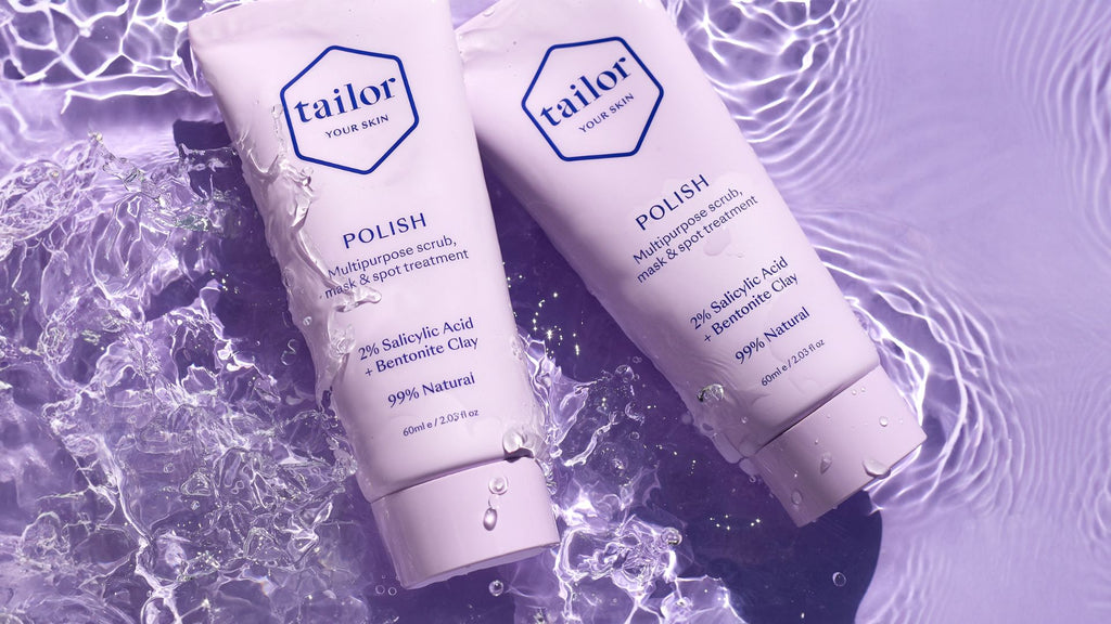 Tailor Skincare recycled plastic tubes