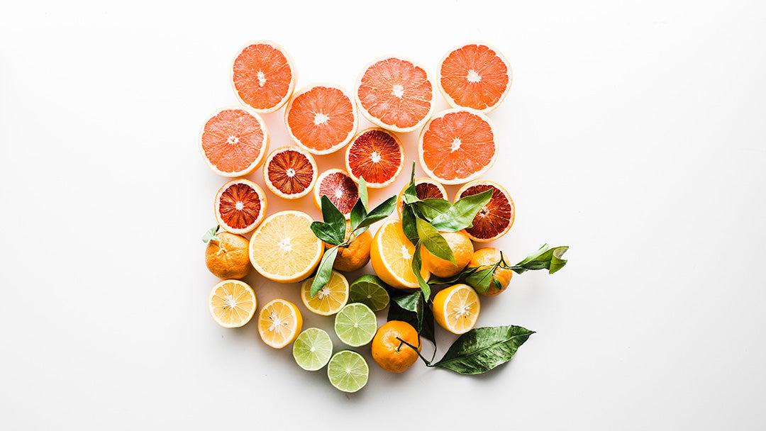 Nutritious citrus fruits for healthy skin