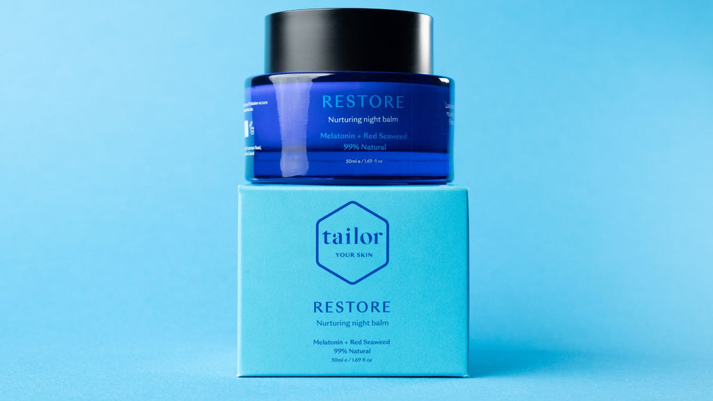 Tailor Skincare Restore melatonin nurturing night balm