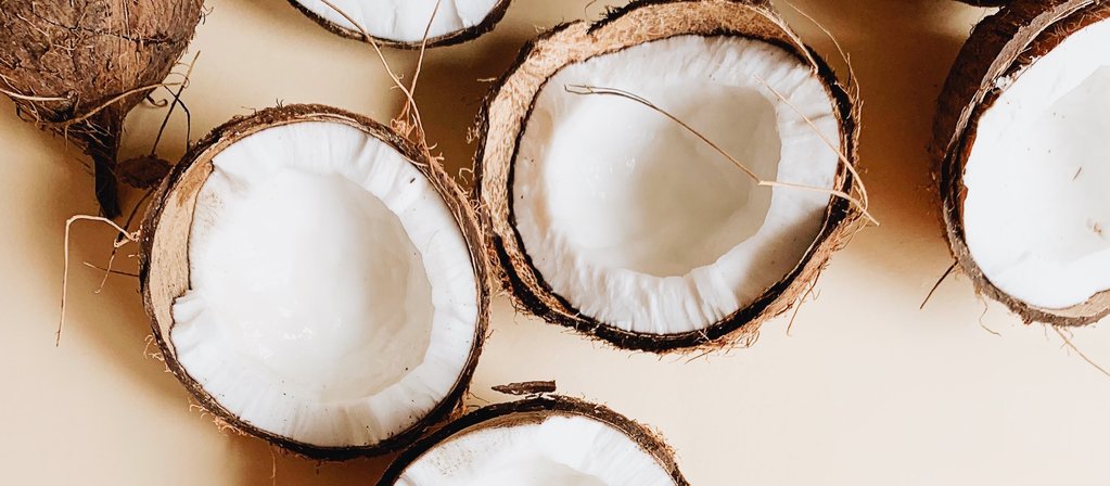 Healthy Natural Fatty Coconut Oil