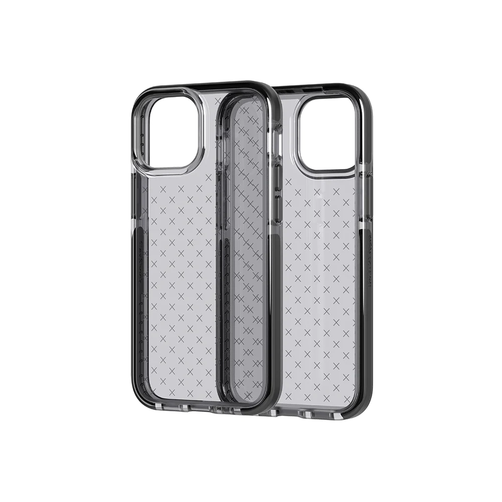 Tech21 Evo Check iPhone 13 Mini Case - Smoke Black
