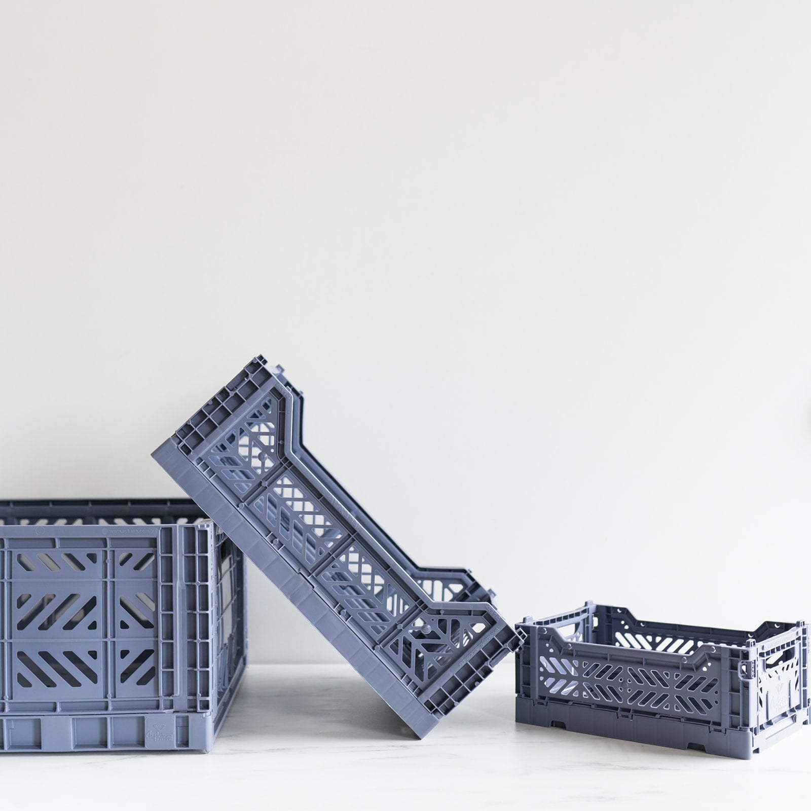 Folding Crate | Cobalt Blue by AYKASA Mini