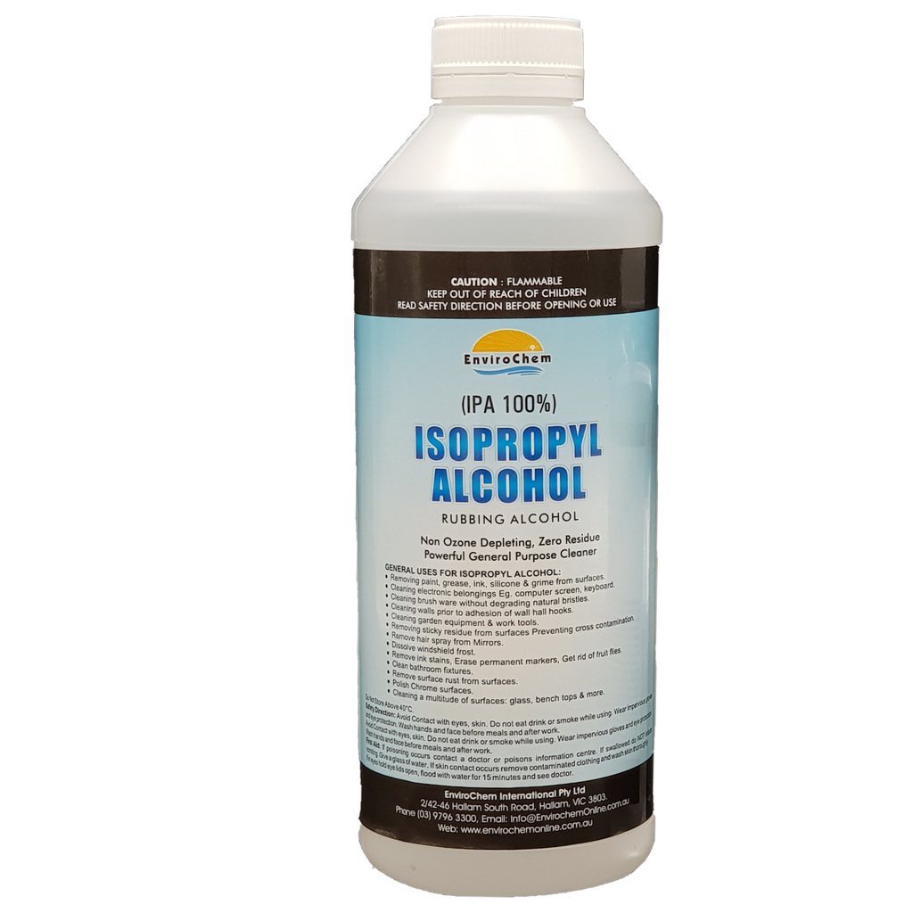 Isopropyl Alcohol 100 Ipa Isopropanol Rubbing Alcohol Envirochem