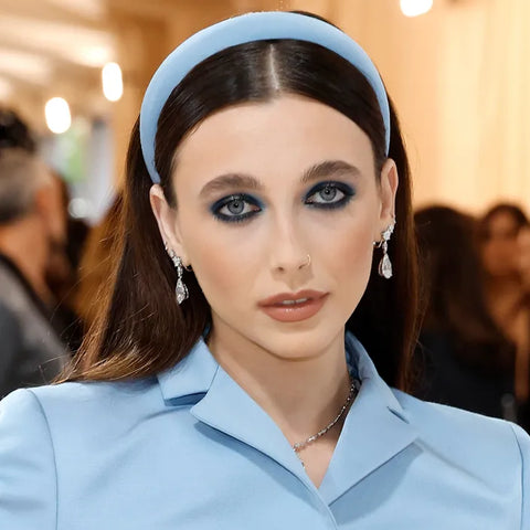 How to Perfect Emma Chamberlain's Green Eyeliner Met Gala Look