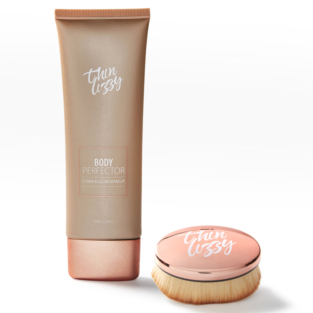 Body Perfector Cover Glow Makeup Free Blurring Brush Thin Lizzy