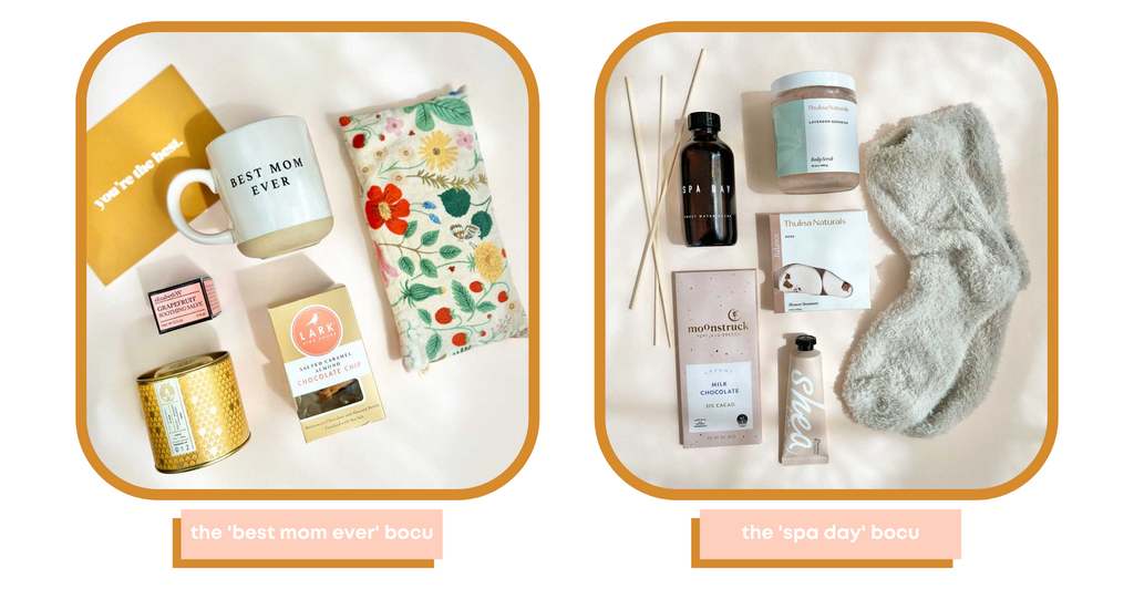 Mother's Day 2022 Gift Guide - Bocu Curated Gift Boxes for relaxation and self care