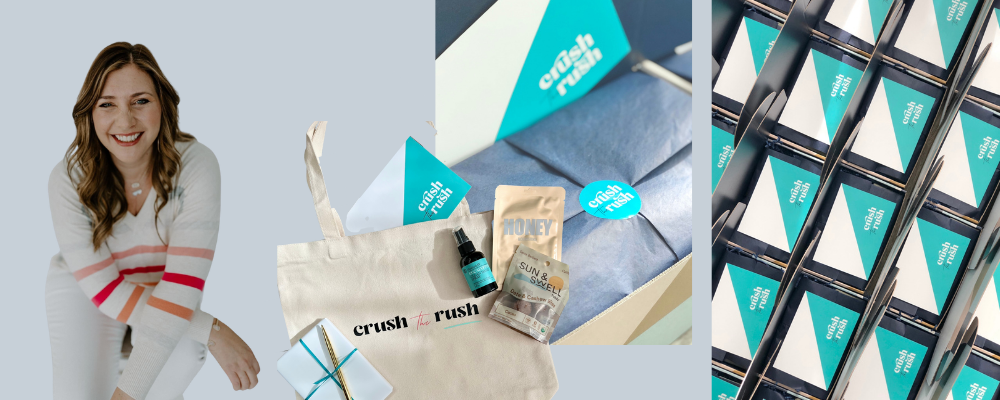 Custom Gifting_Bocu for Holly Marie Haynes Crush The Rush Mastermind Retreat Welcome Gifts