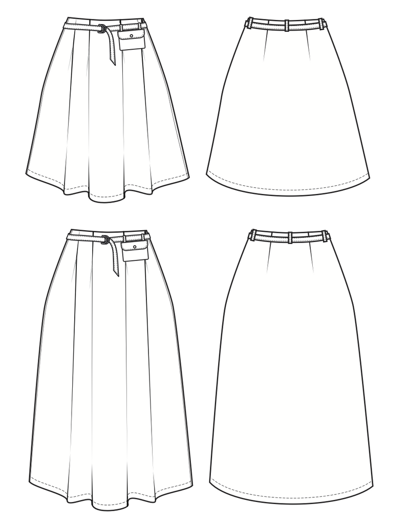 Introducing the Bernadette Skirt