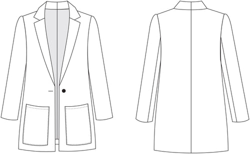 Heather Blazer - PDF Pattern – Friday Pattern Company