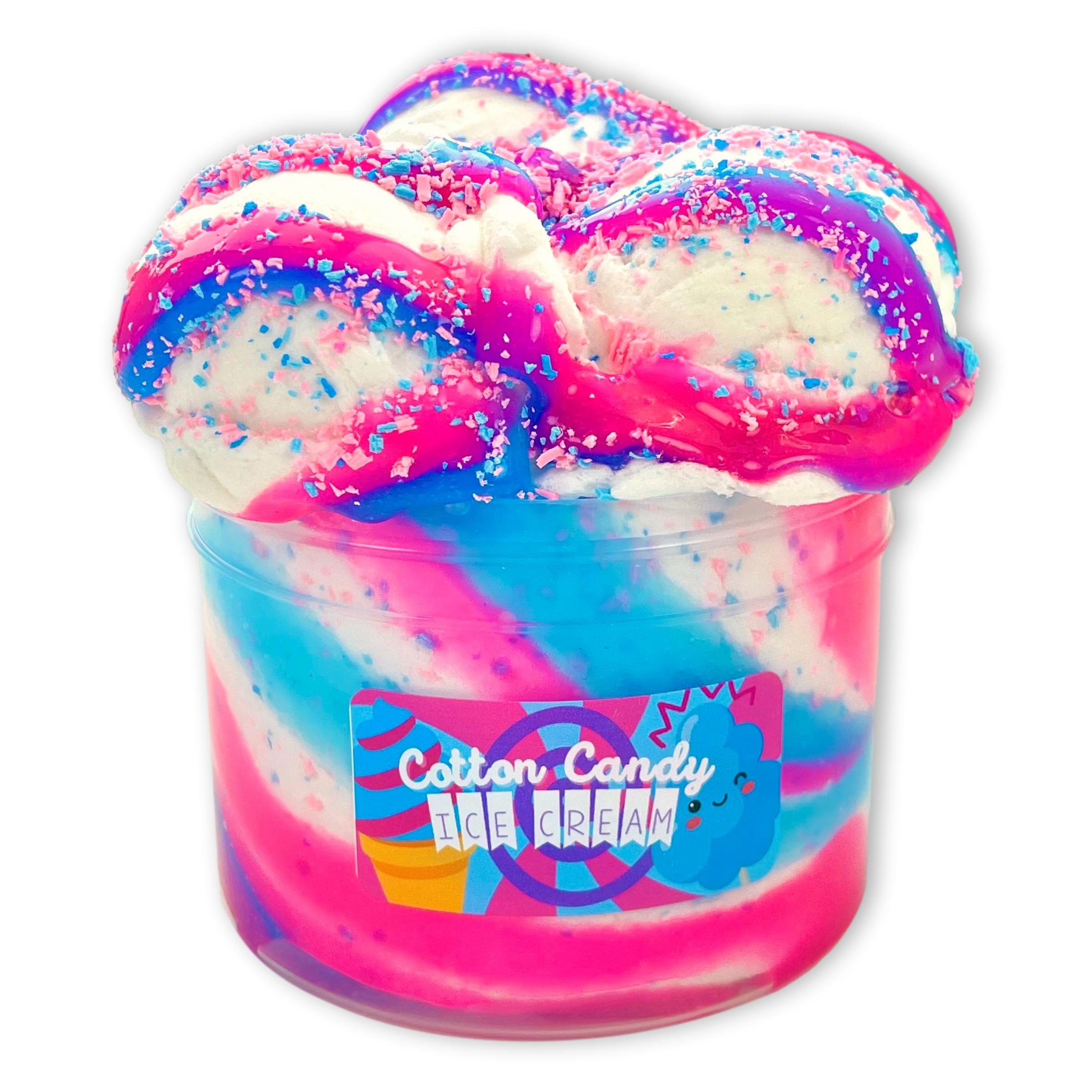 Cotton Candy Ice Cream Slime Shop Slime Dope Slimes 0042