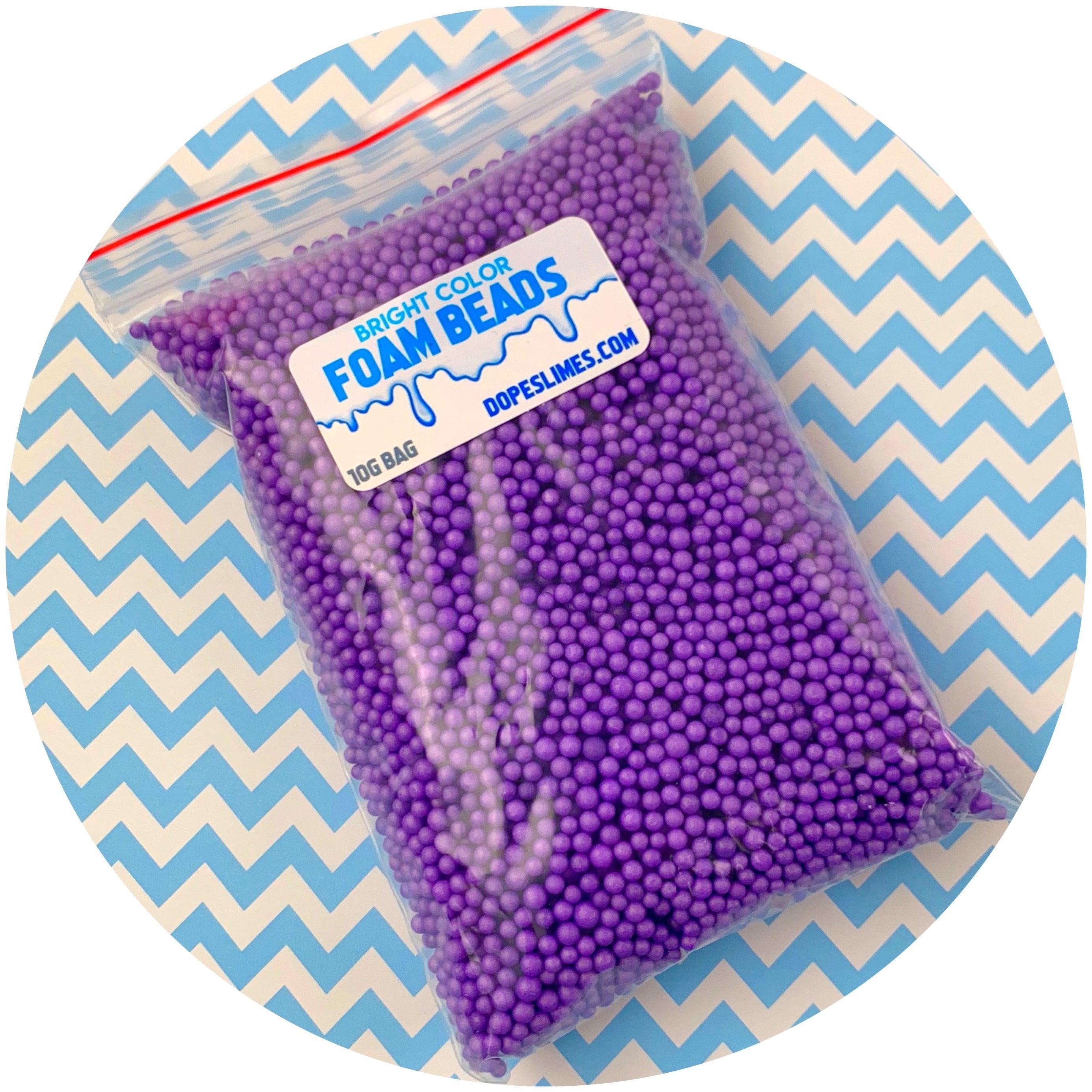 Small Bright Foam Beads, Slime DIY craft, Cheap Bulk