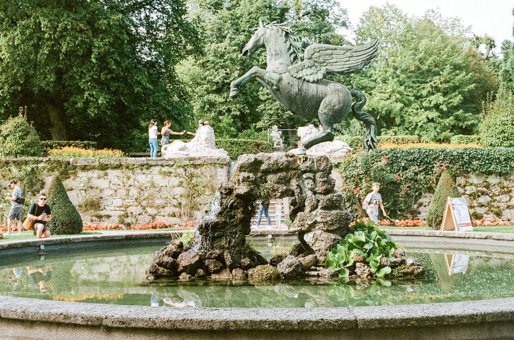Pegasus Fountain Sound of Music Locations in Salzburg Austria Grace Kim Portland