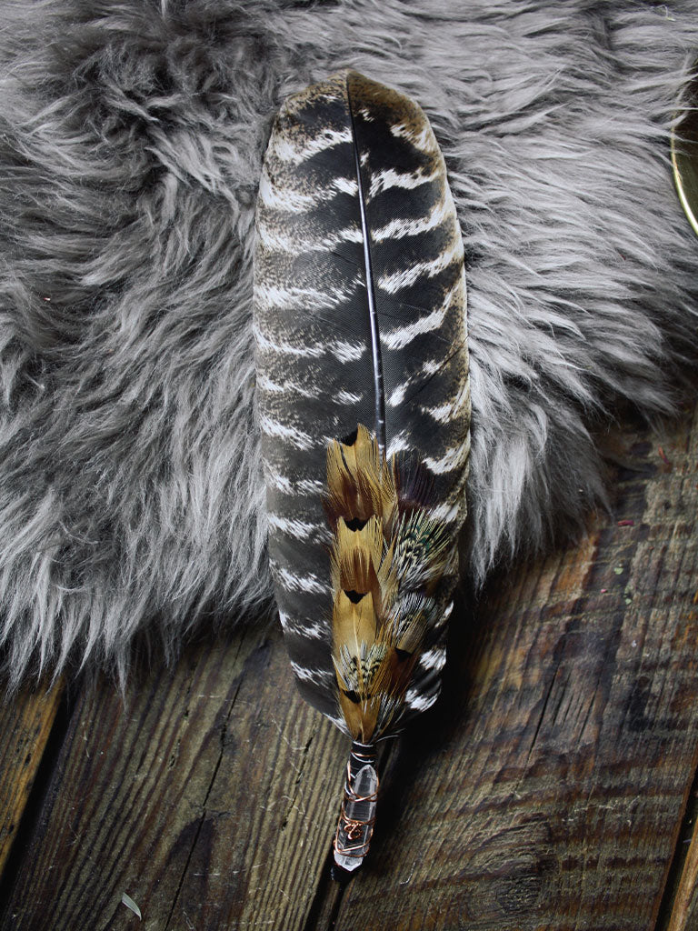 Bronze Turkey Tail Feathers - Rite of Ritual