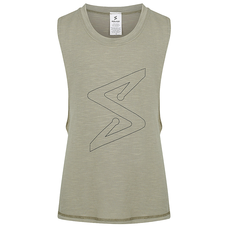 Squad Muscle Tank - Army Green