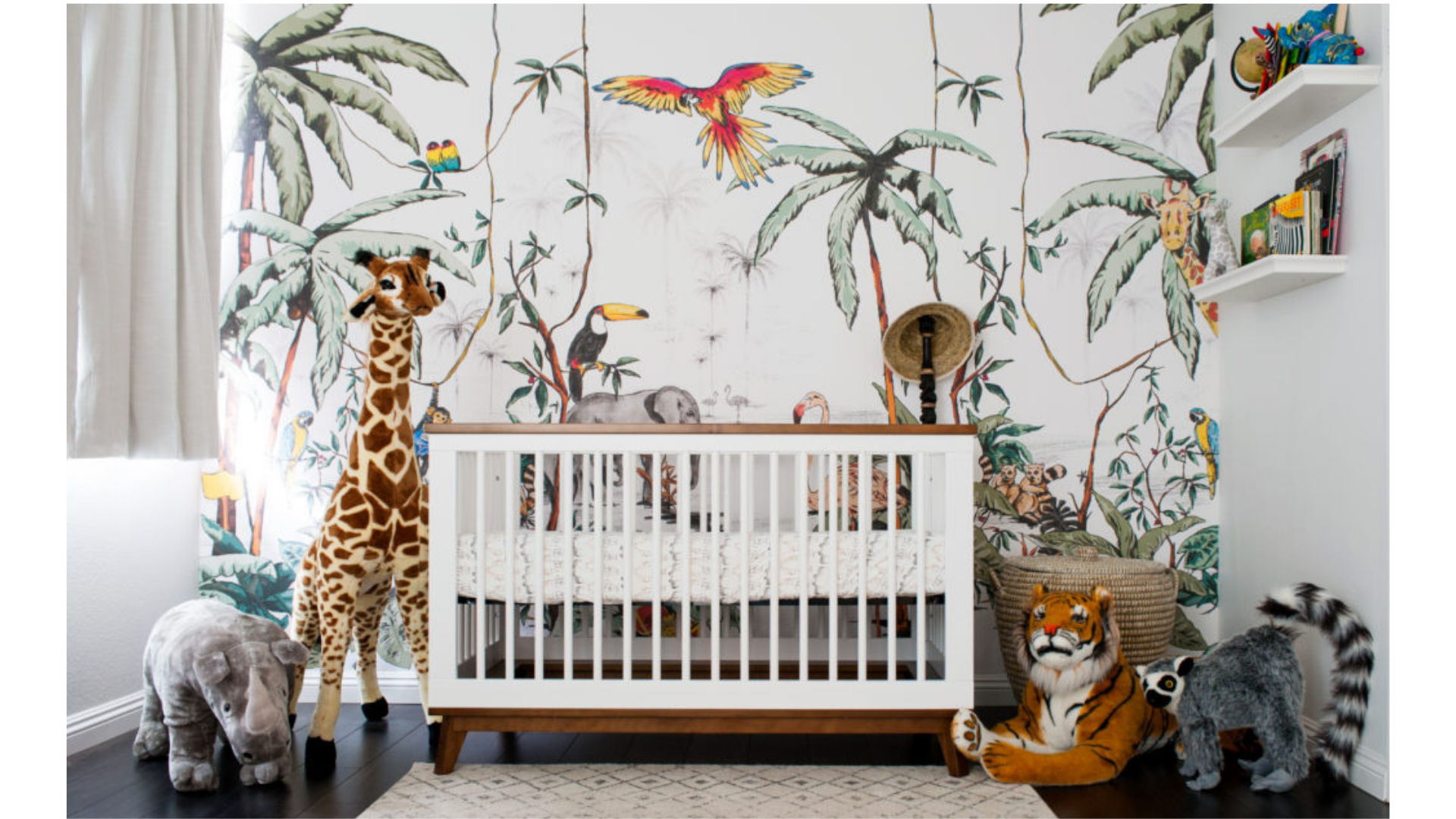 nature themed baby room