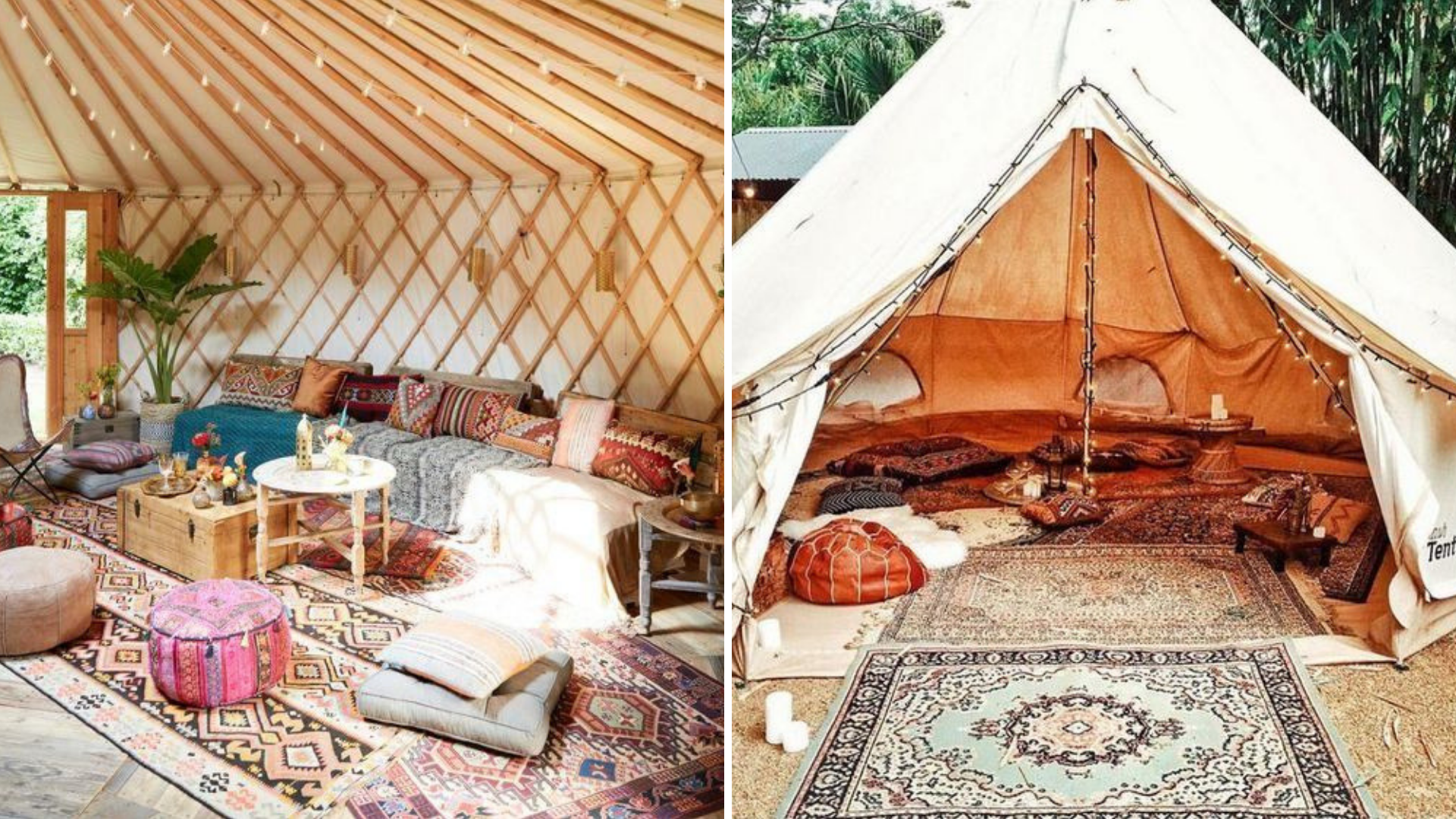 Turn Your Camping Trip Into A Glamping Trip Lilla Rugs London