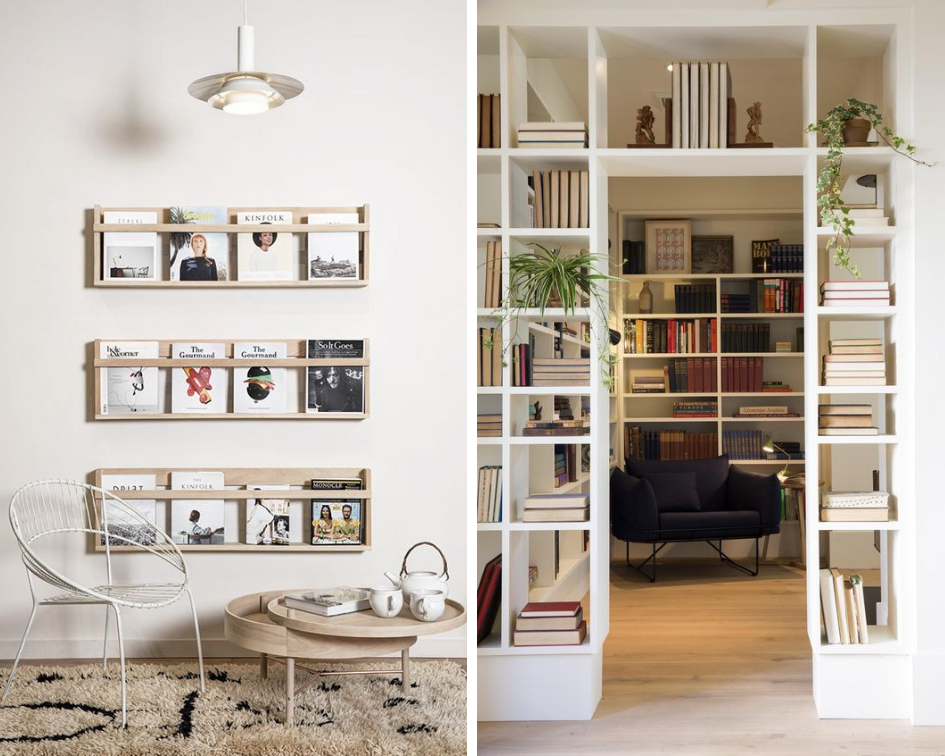 interior design, design ideas, shelving, blog, london rug collections, persian rugs