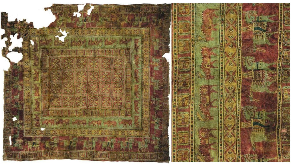 история персидских ковров
