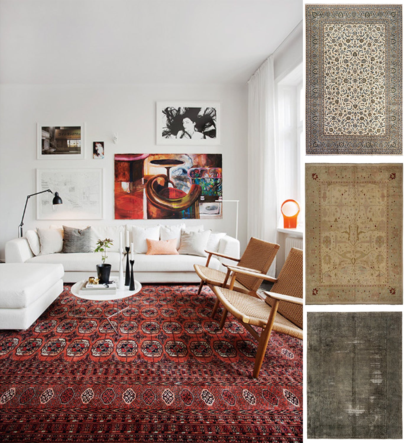 Make a Small Space Look Bigger, Lilla Rugs