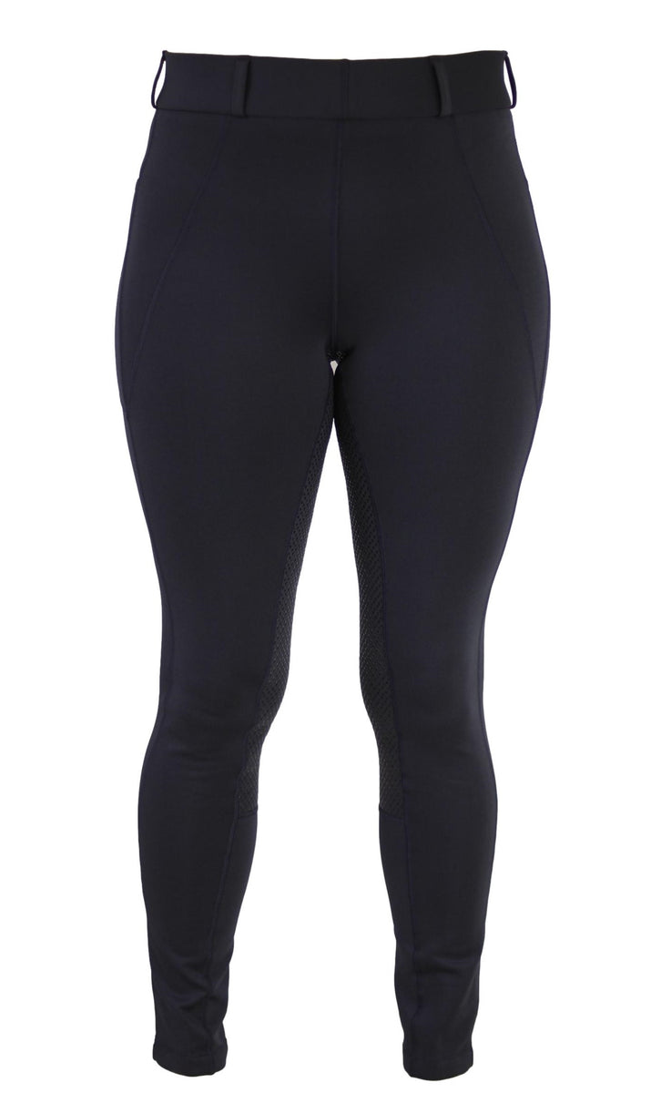 Winter riding tights in Navy. In sizes 6 to 28 – Plum Tack