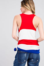 Red White and Blue Tank