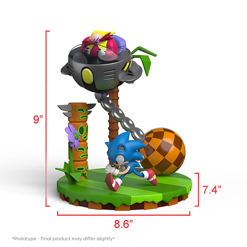 sonic gallery statue