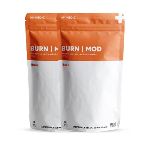 2 Burn Treatment Packs
