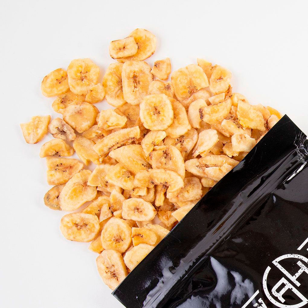 Sweetly Coated Banana Chips