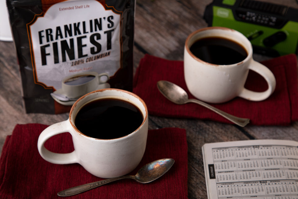 Franklin's Finest Survival Coffee 720 Servings by Patriot Pantry