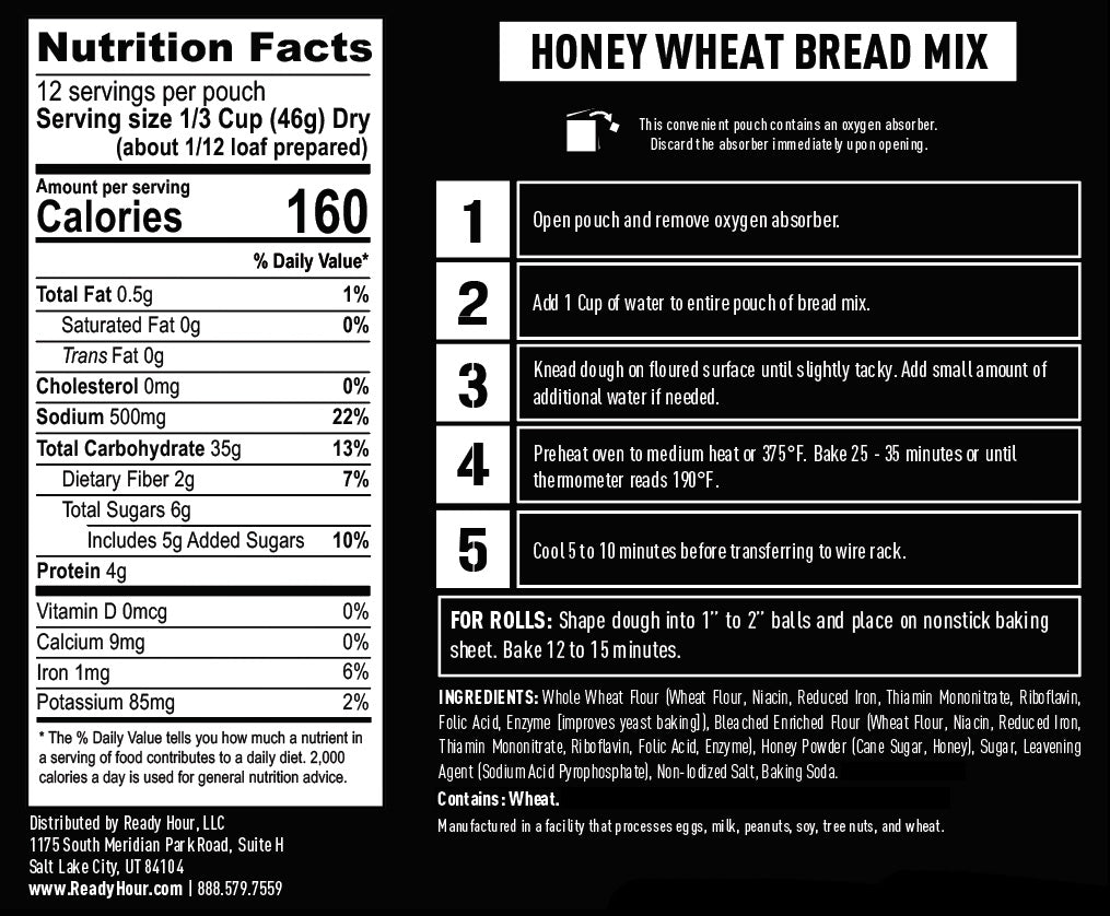 Honey Wheat Bread