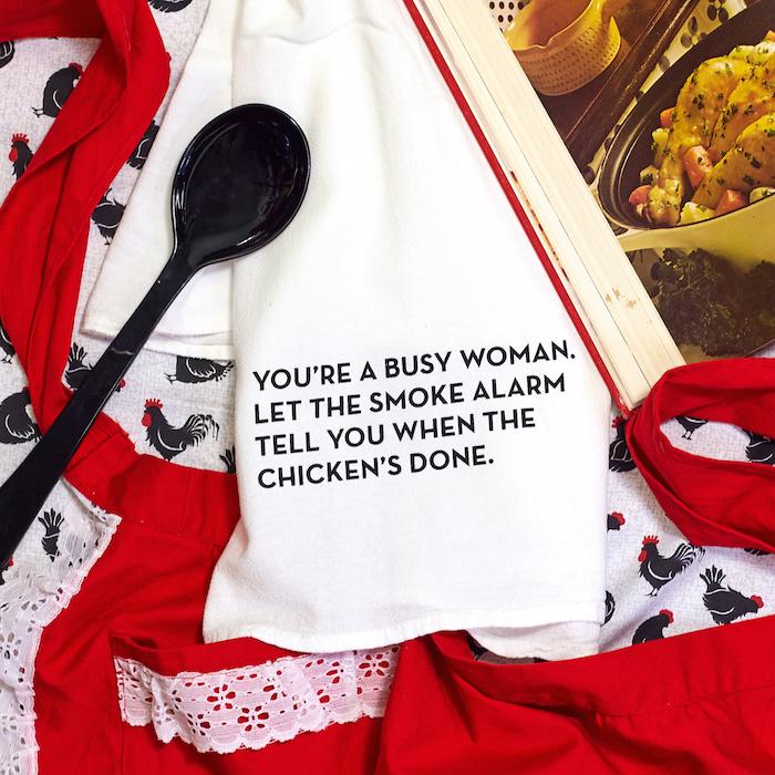 chicken dish towels