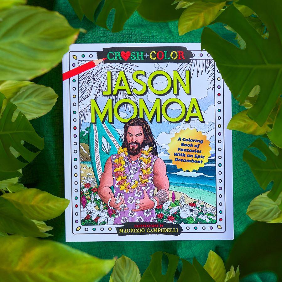 Jason Momoa Coloring Book Pop Culture Gifts L Macmillan Publishers Always Fits