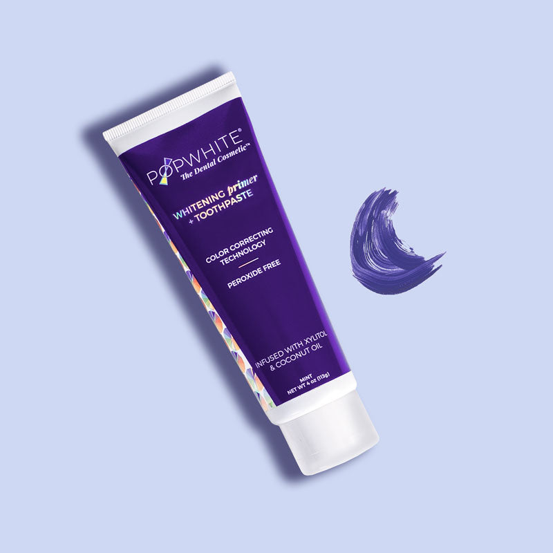 Purple Power Duo | Teeth Whitening Powder Toothpaste - Popwhite Smile