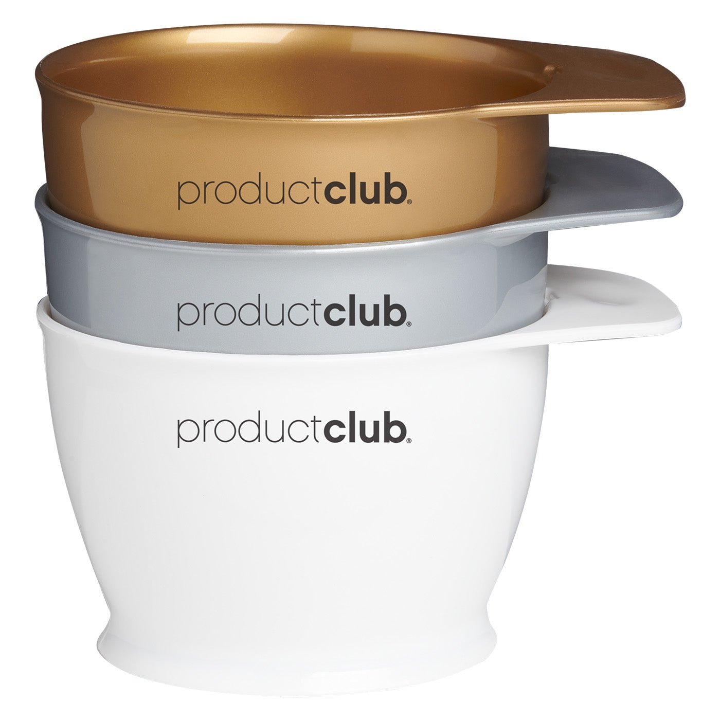 3 Mixing Bowls | Premier Collection | MB-MET | Product Club - SH Salons