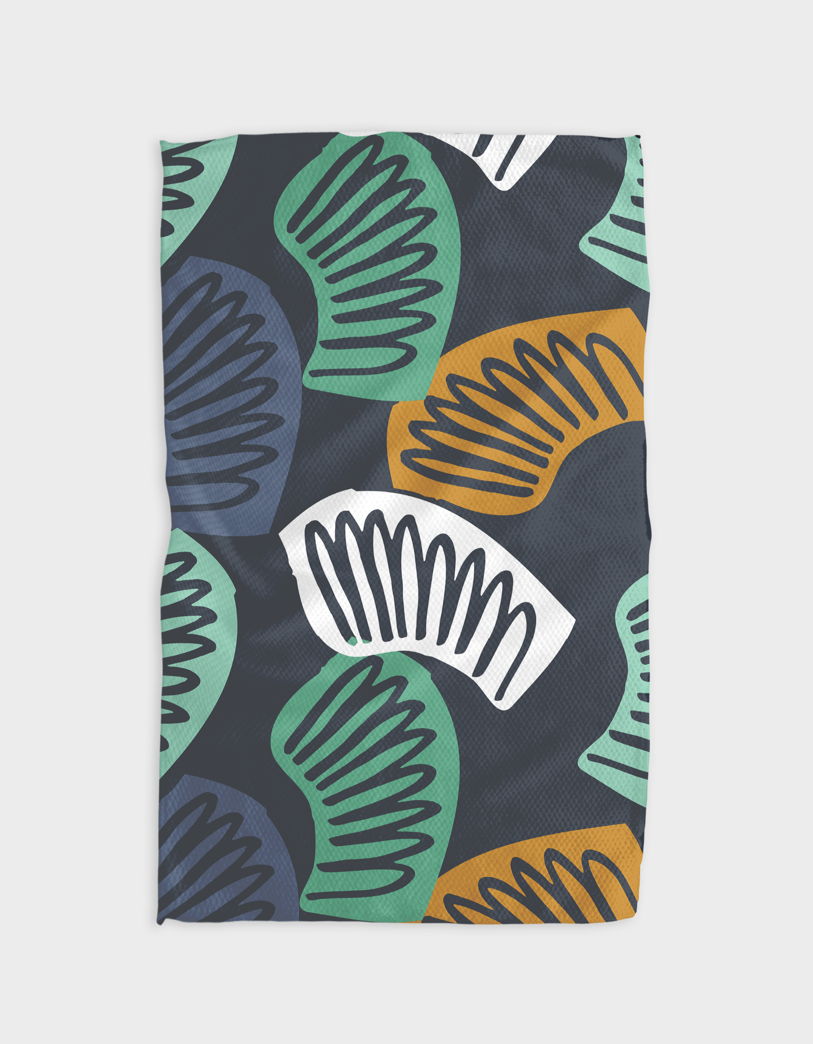 Geometry Springtime Harvest Kitchen Tea Towel