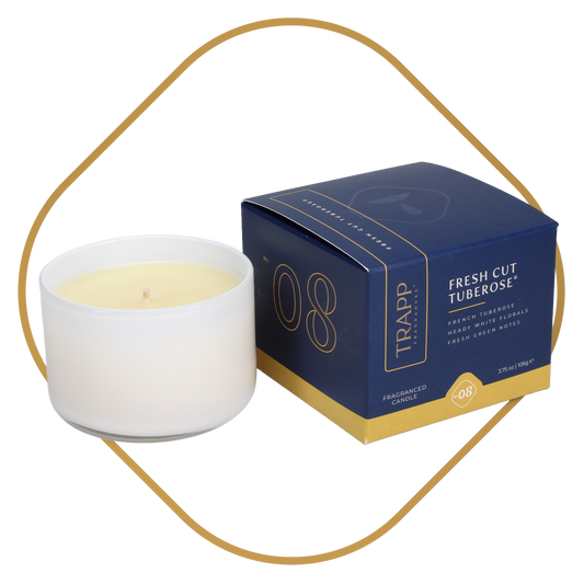 Tuberose Bowl Candle  European décor for the modern household