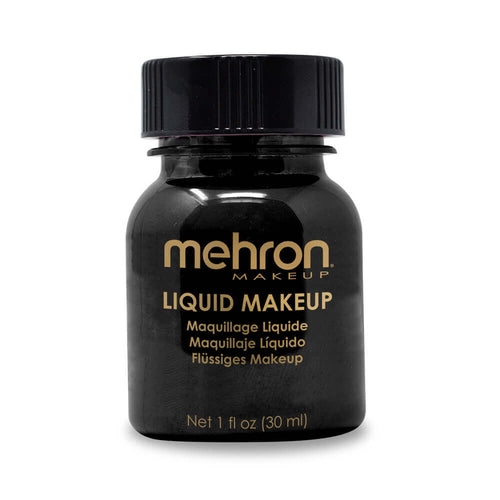 Beauty Makeup - Mehron Metallic Powder and Mixing Liquid - The