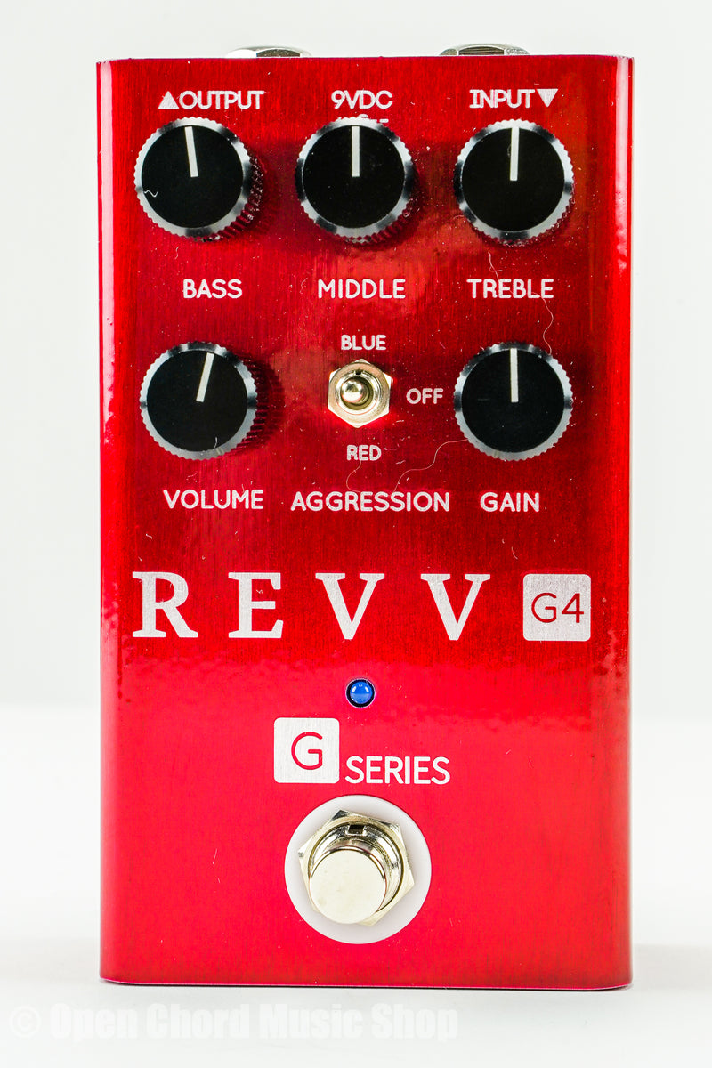 REVV G4 Distortion Guitar Pedal | Open Chord Music Shop