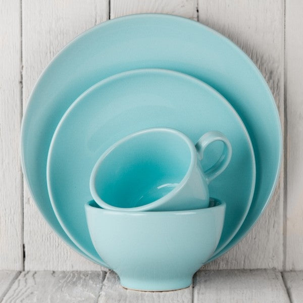 turquoise ceramic alfa dishes