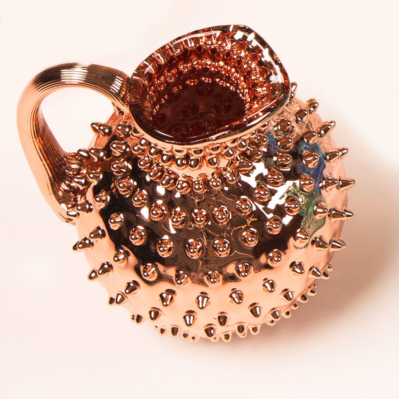 Rose Gold Hobnail Pitcher (2L)