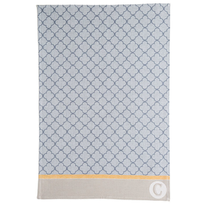 Blue Pattern 100% Cotton Tea Towel 