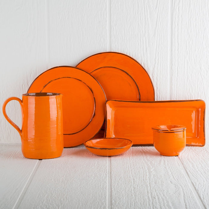 Handmade Orange Serving Platter (Large) 