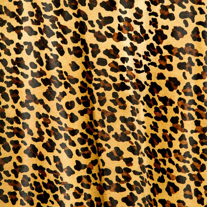 Leopard Print Brazilian Cowhide Rug Maison Midi